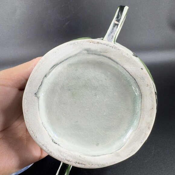 Hand Painted Mexico Pottery Tonala Talavera Sugar Bowl Jar Canister Container - Picture 5 of 13